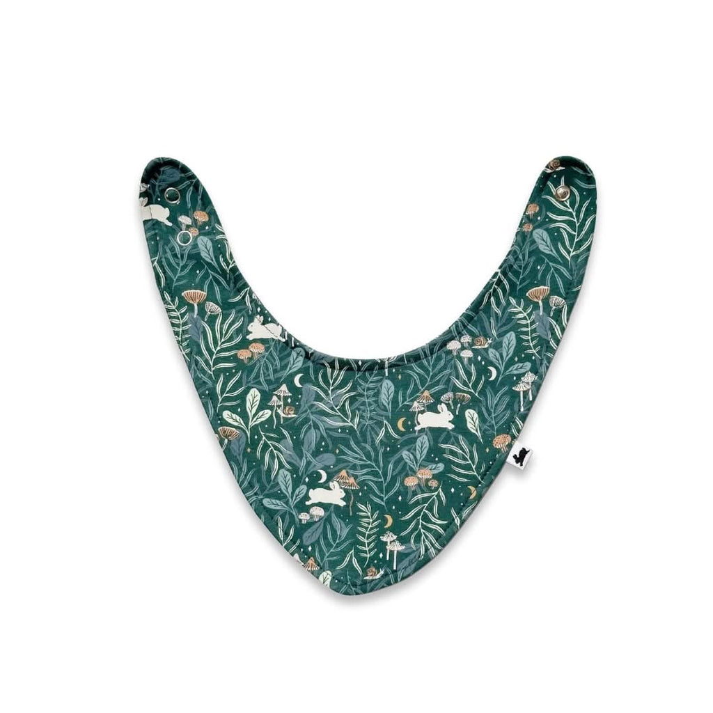 Bamboo Baby Bib | Celestial Floral-4
