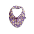 Bamboo Baby Bib | Purple Daisies-0