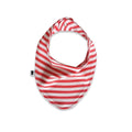 Bamboo Baby Bib | Berry Stripe-0