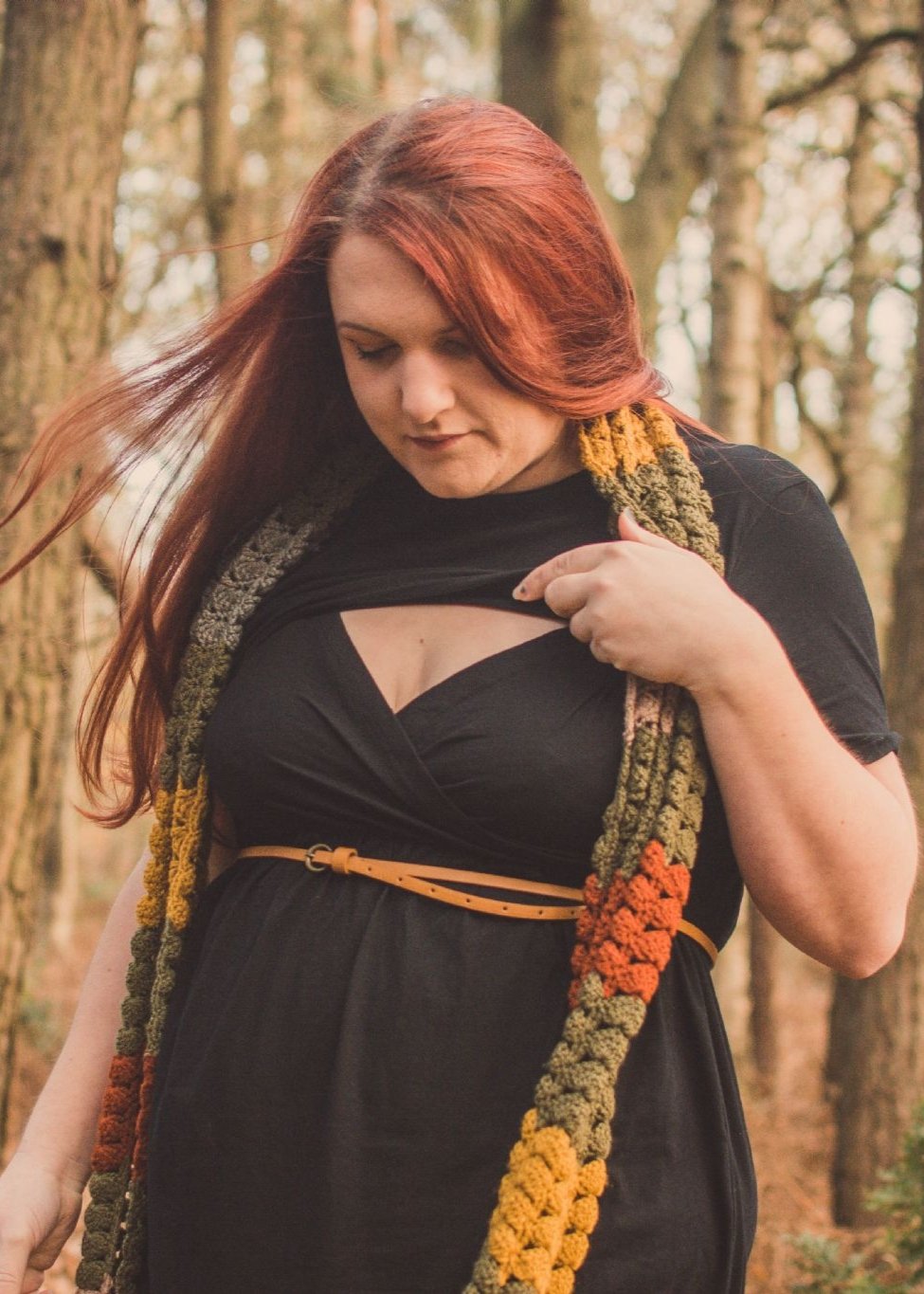 Black Breastfeeding Dress | Black Nursing Dress | Cotton Feeding Dress