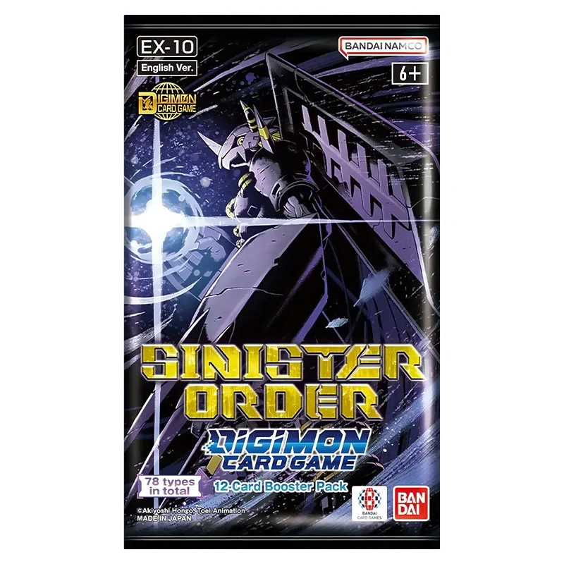 Digimon Card Game: Extra Booster Pack - Sinister Order (EX-10)-0