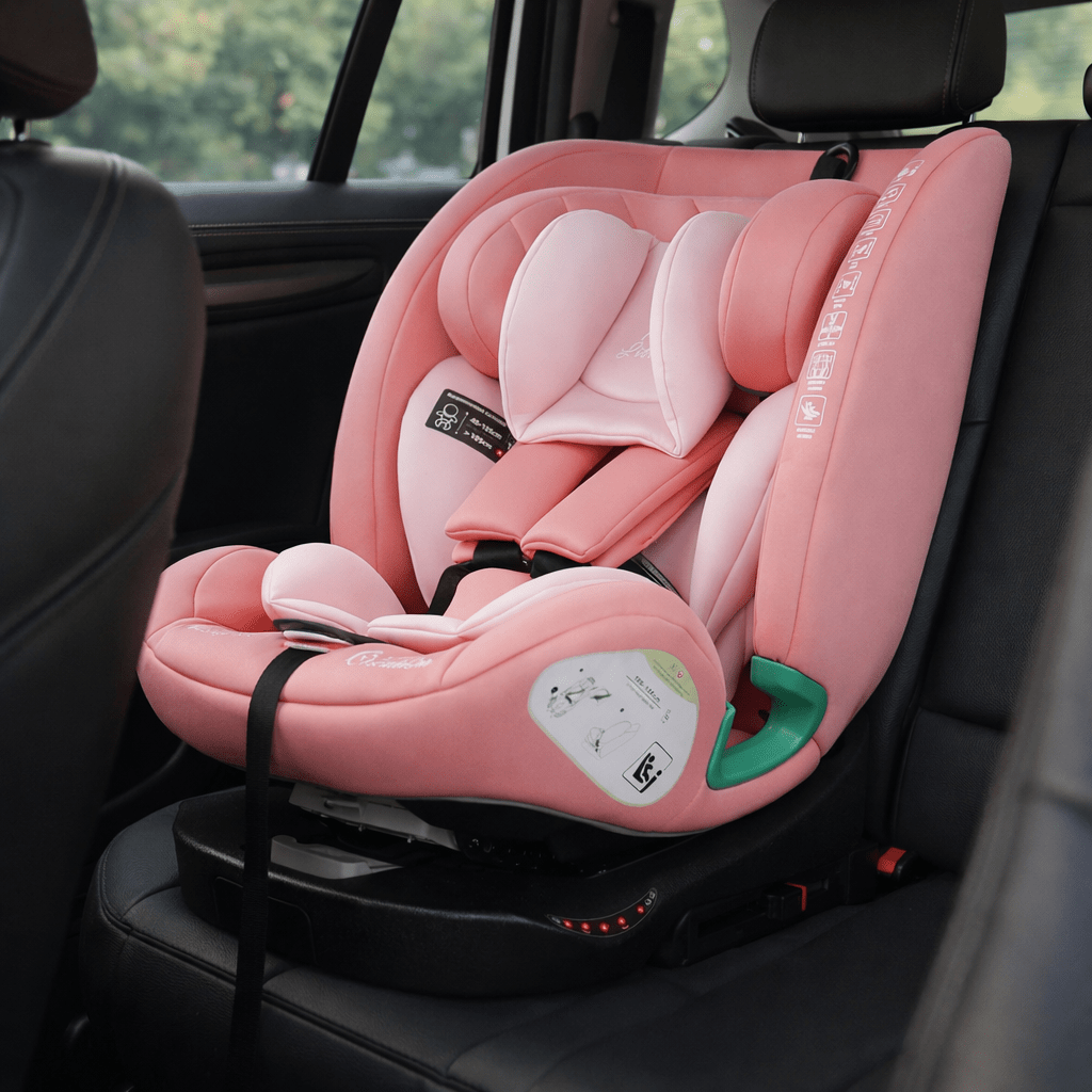For Your Little One AllStage 360 0/1/2/3 ISOFIX I-Size Car Seat - Blush Rose (Birth-12 Years)