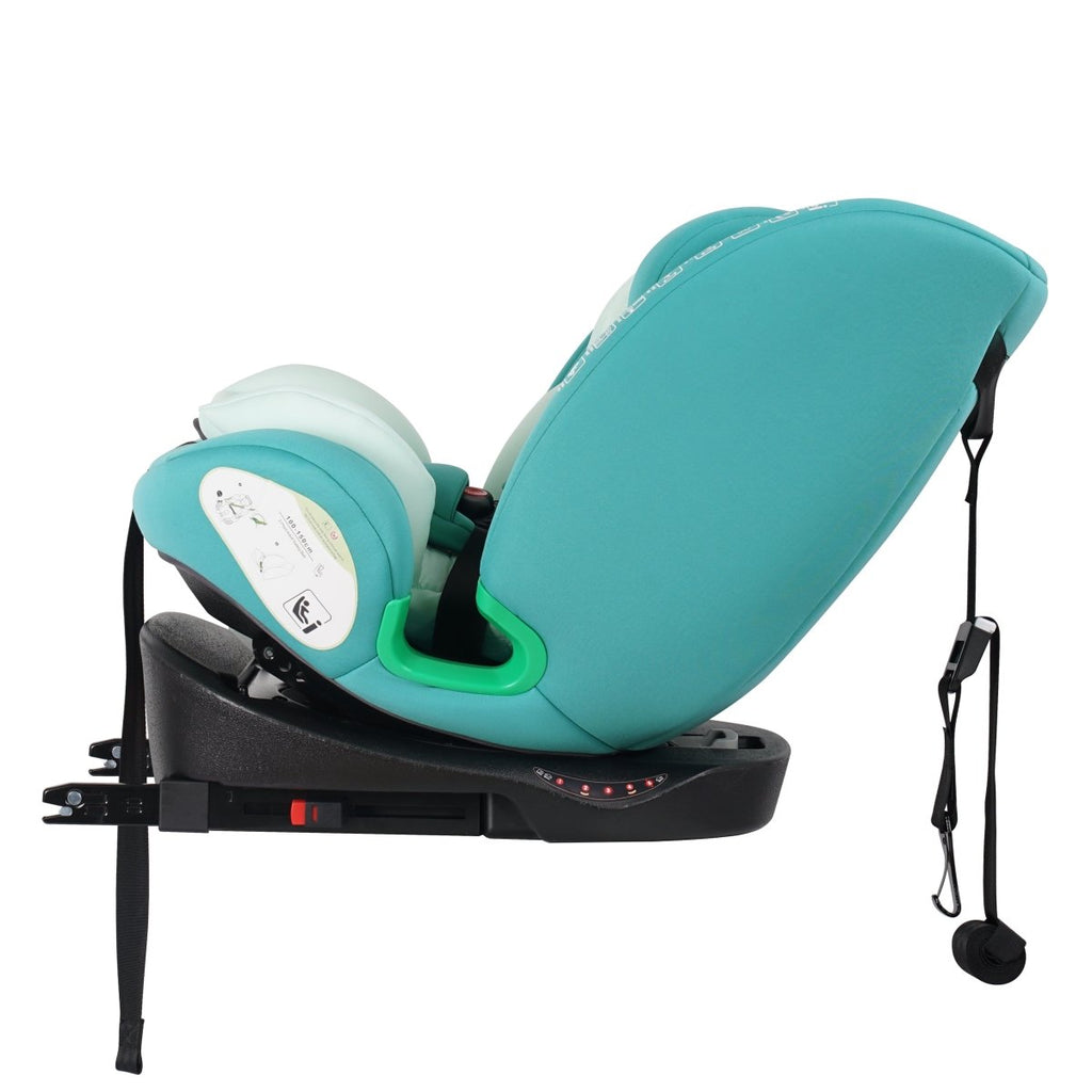 For Your Little One AllStage 360 0/1/2/3 ISOFIX I-Size Car Seat - Sage Teal (Birth-12 Years)