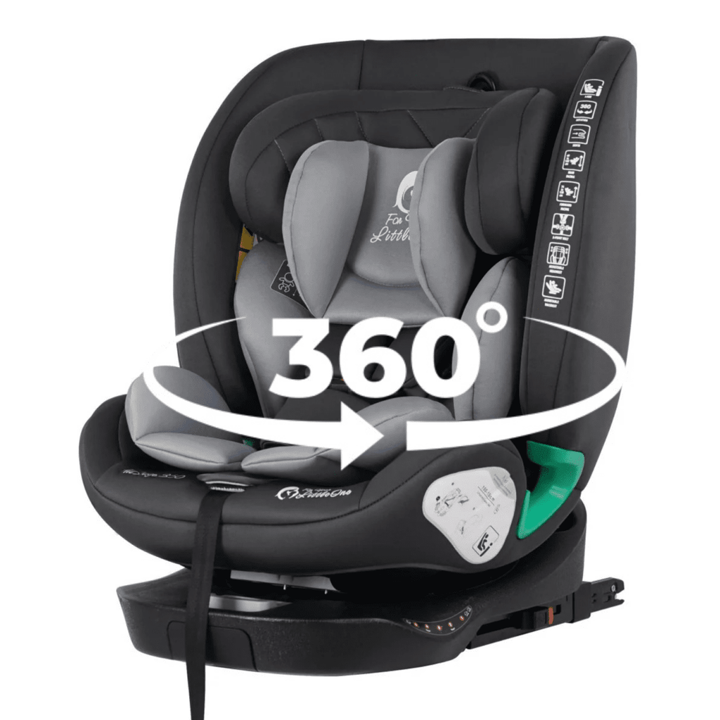 For Your Little One AllStage 360 0/1/2/3 ISOFIX I-Size Car Seat - Slate Mist (Birth-12 Years)