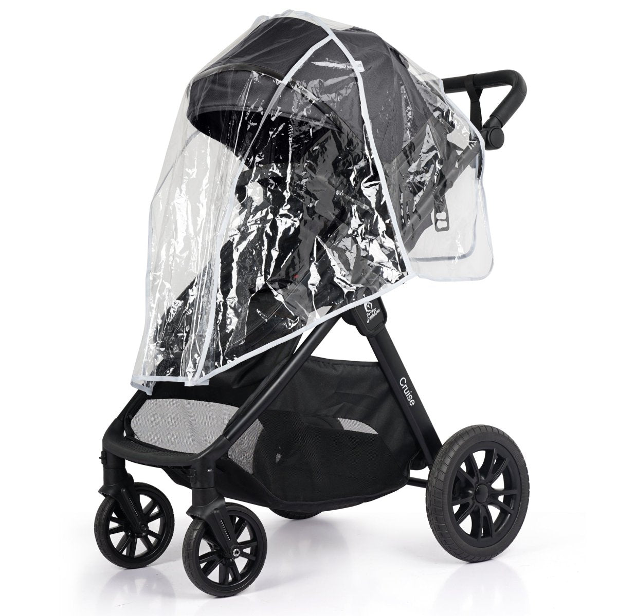 For Your Little One Cruise 3 In 1 Travel System With Car Seat - Eclipse Black (Free Cup / Seat Liner Included-  Grade A  (Clearance)
