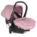 For Your Little One Cruise 3 In 1 Travel System With Car Seat - Blush Rose (Free Cupholder And Seat Liner Included!)