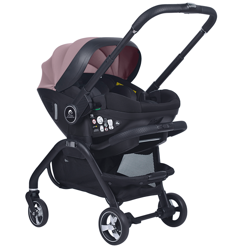 For Your Little One Qubi Infant Car Seat Stroller - Pastel Pink