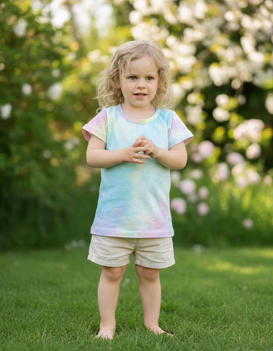 Tie Dye T Shirt Top | Baby Child Toddler