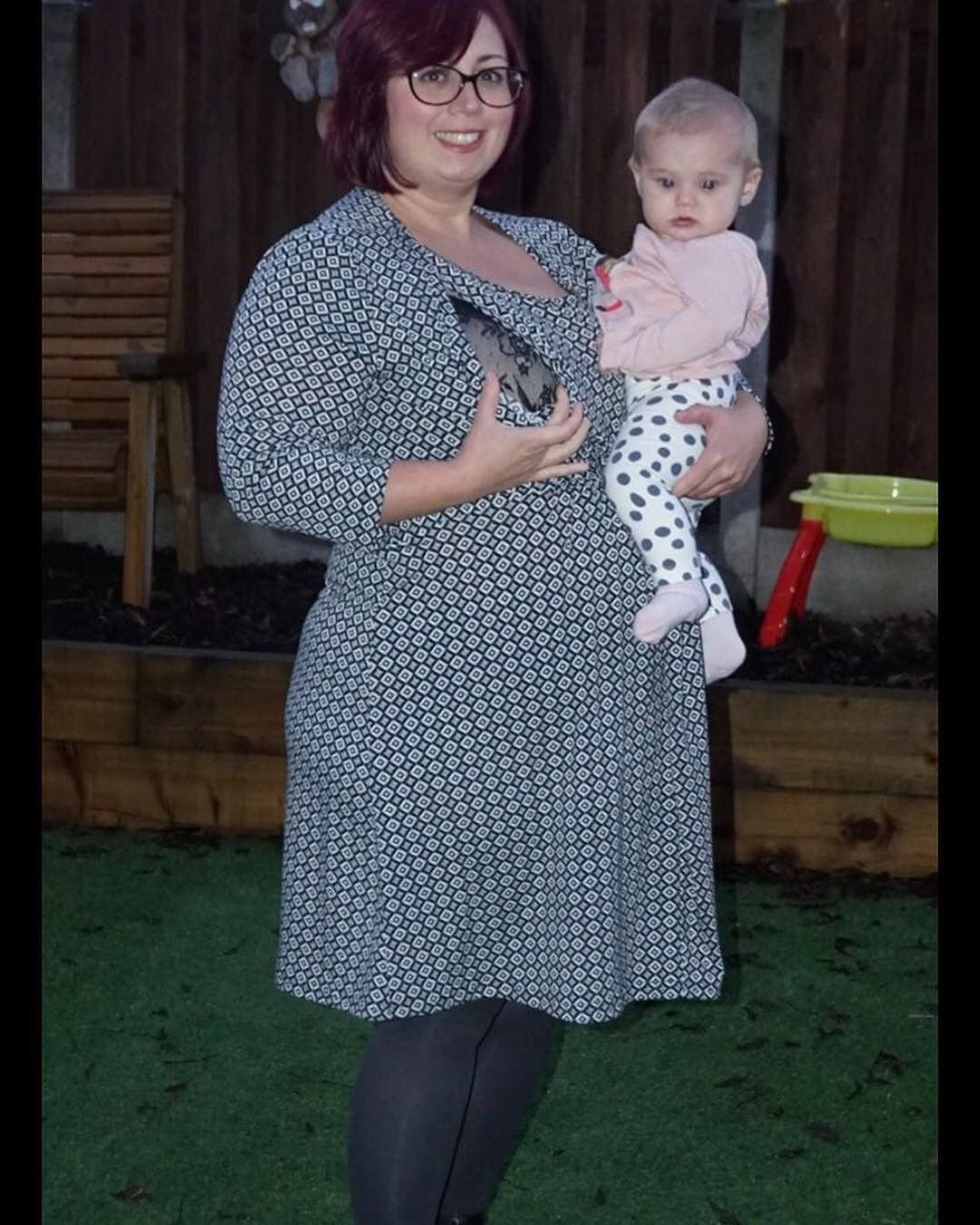 Gina Geo Breastfeeding Dress