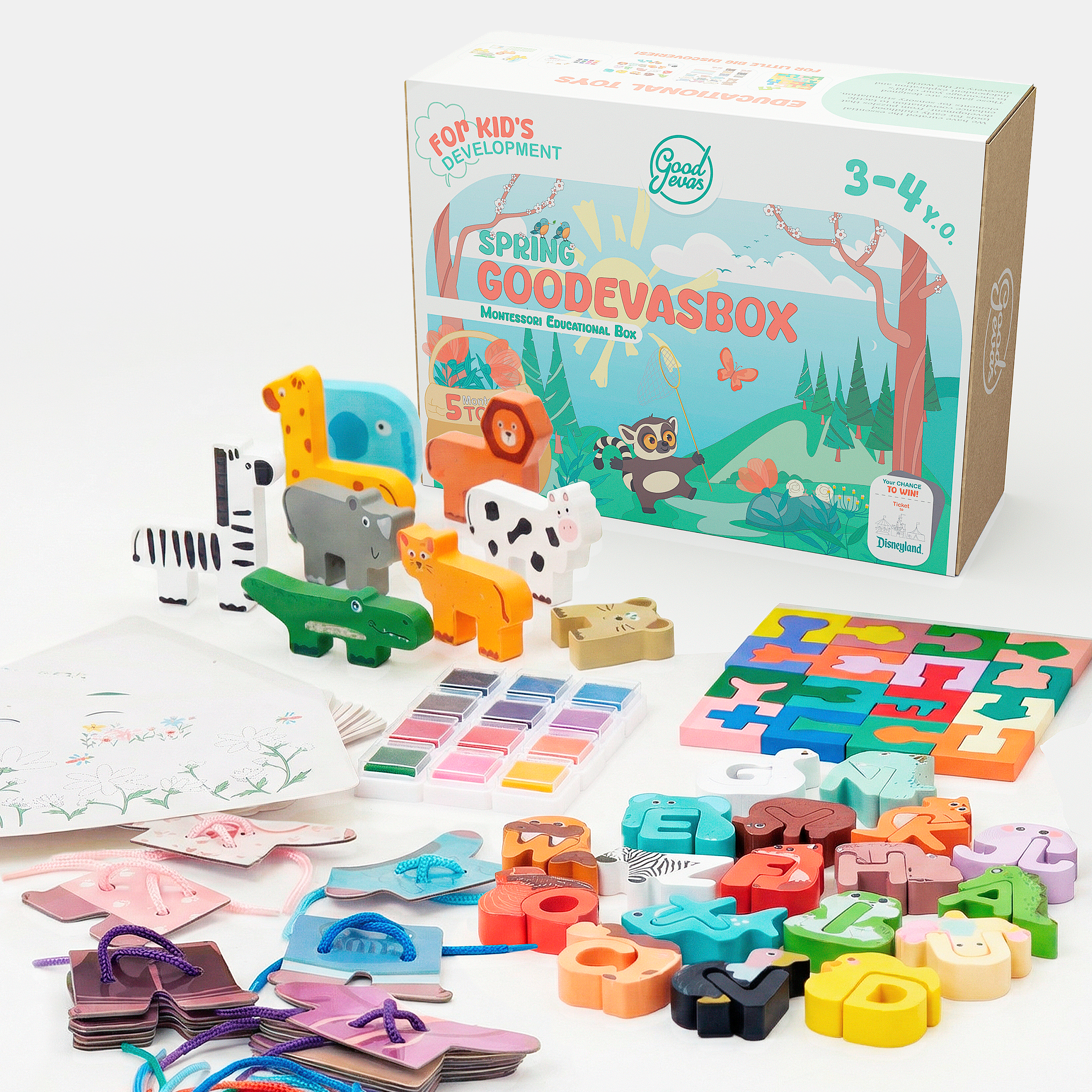 Spring Play Kit (3–4 Years) — GoodevasBox