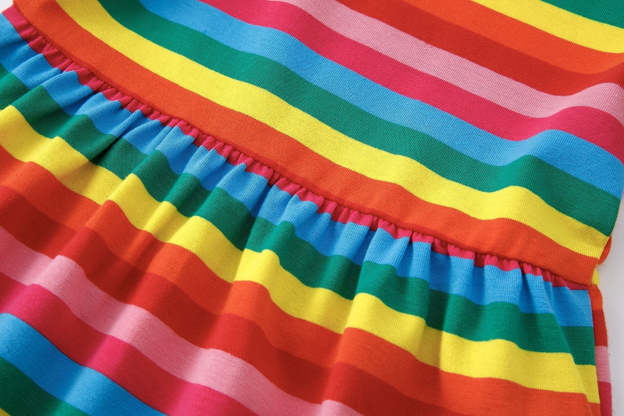 Rainbow Cotton Dress | Baby Toddler Child