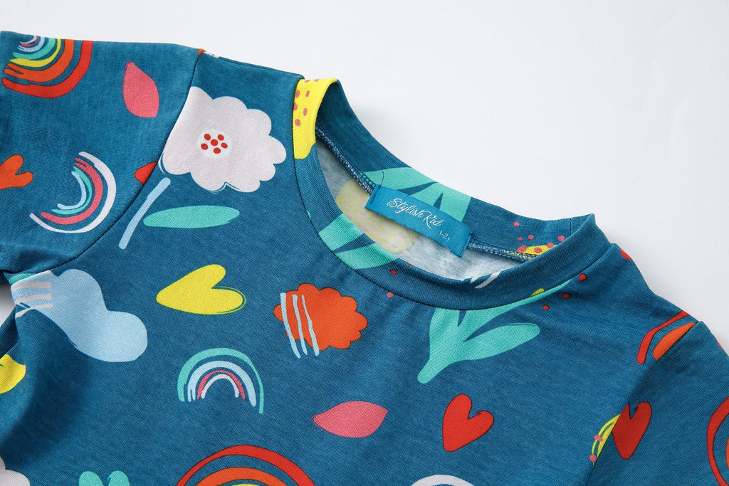 Sophie Cotton Colourful Spring Dress