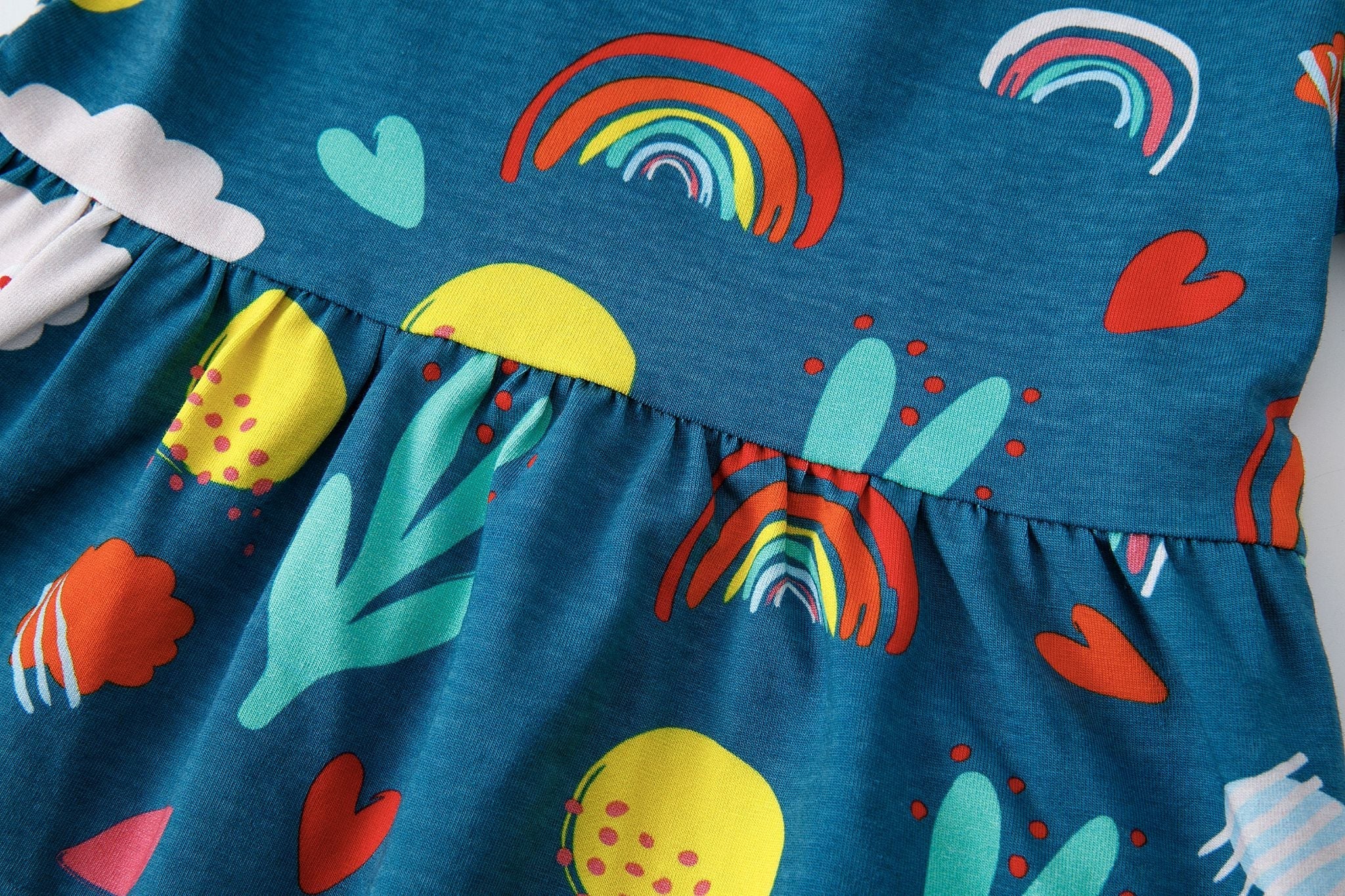 Sophie Cotton Colourful Spring Dress