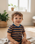 Hazel Stylish Kid Cotton T-shirt Top